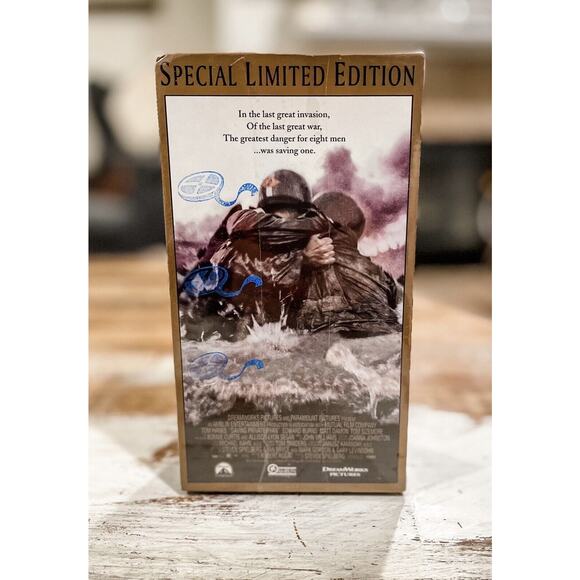 VHS Saving Private Ryan (2000, 2-Tape Set, Special Limited Edition) New. - Picture 2 of 4